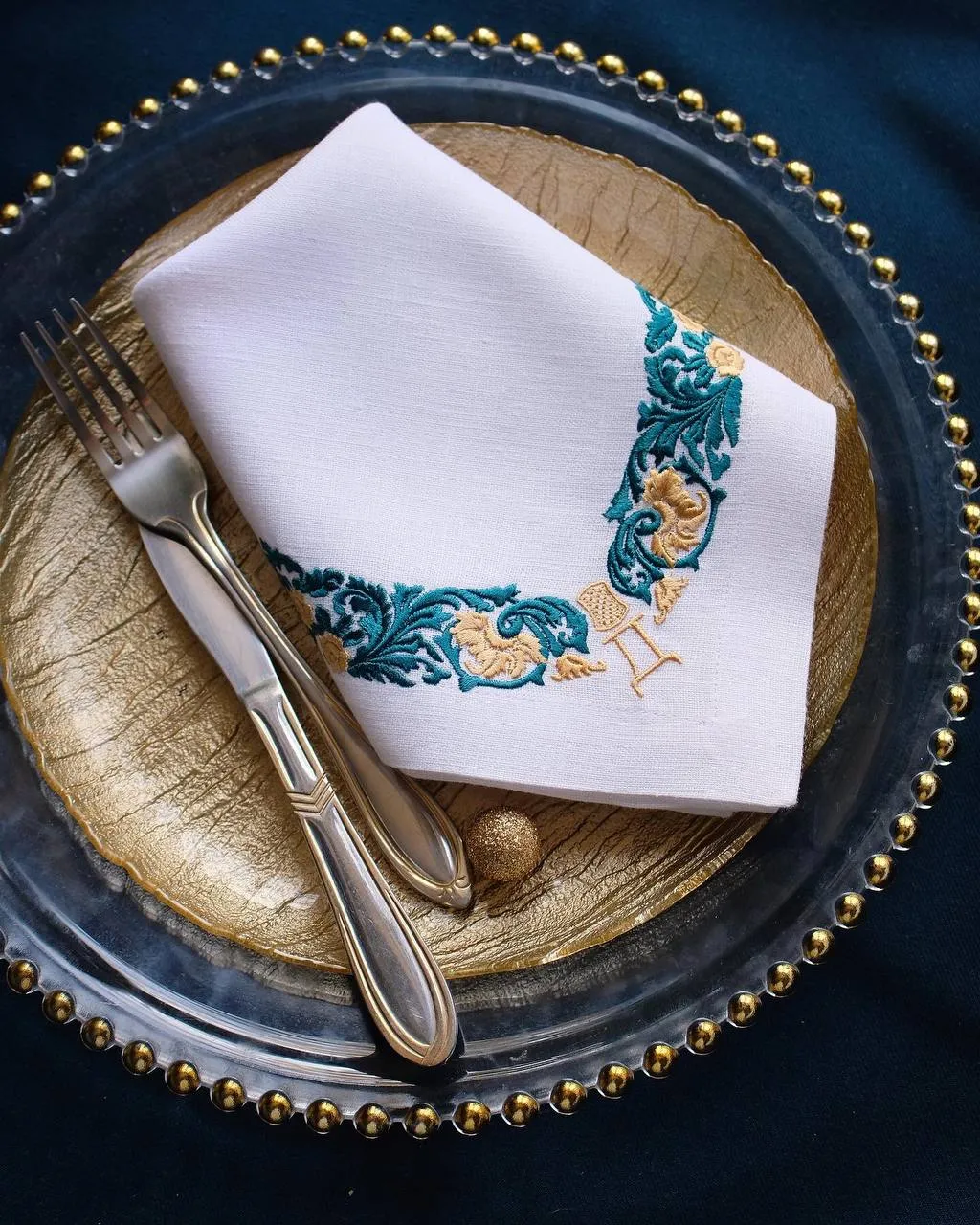 #002 | Elegant Wedding Styling | Personalized | Linen napkins