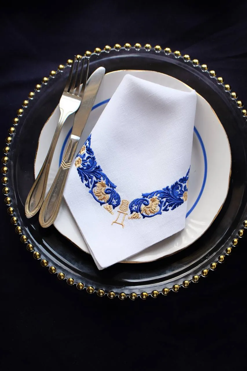 #002 | Elegant Wedding Styling | Personalized | Linen napkins