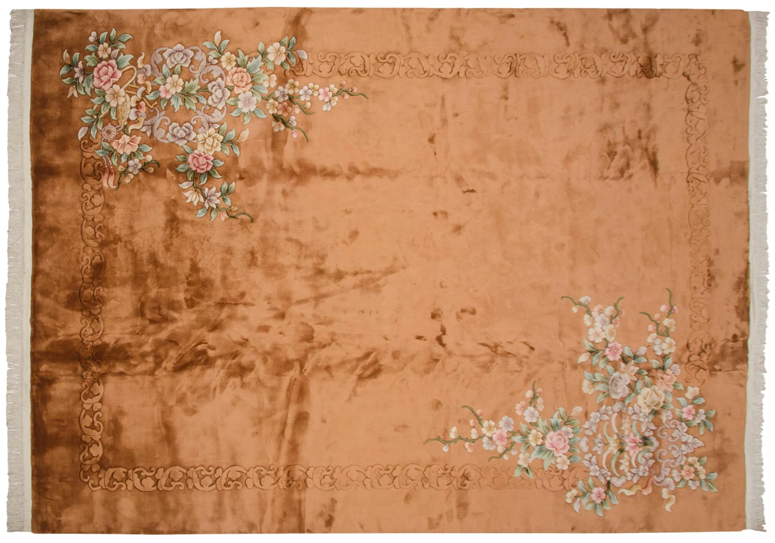 10x14 Vintage Art Deco Carpet
