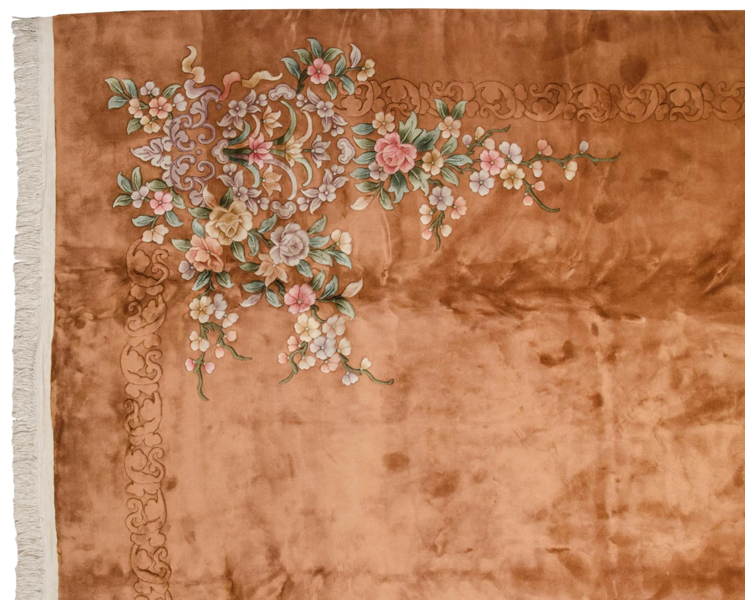 10x14 Vintage Art Deco Carpet