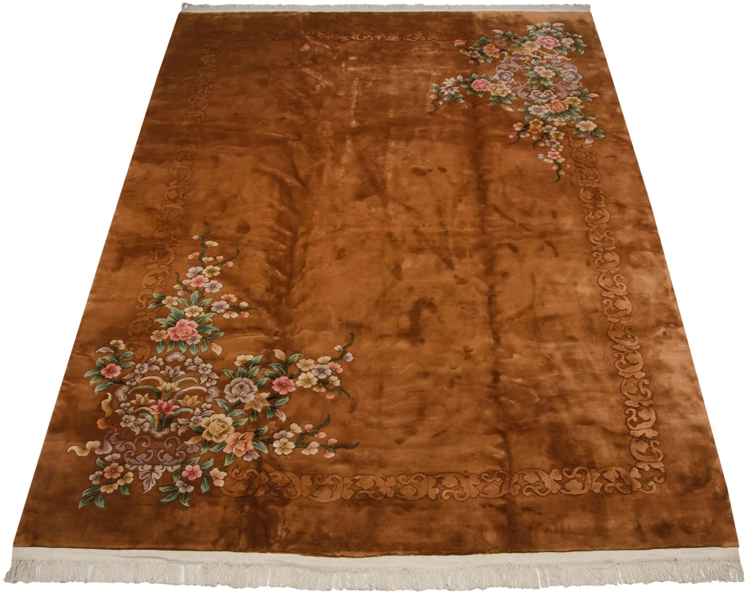 10x14 Vintage Art Deco Carpet