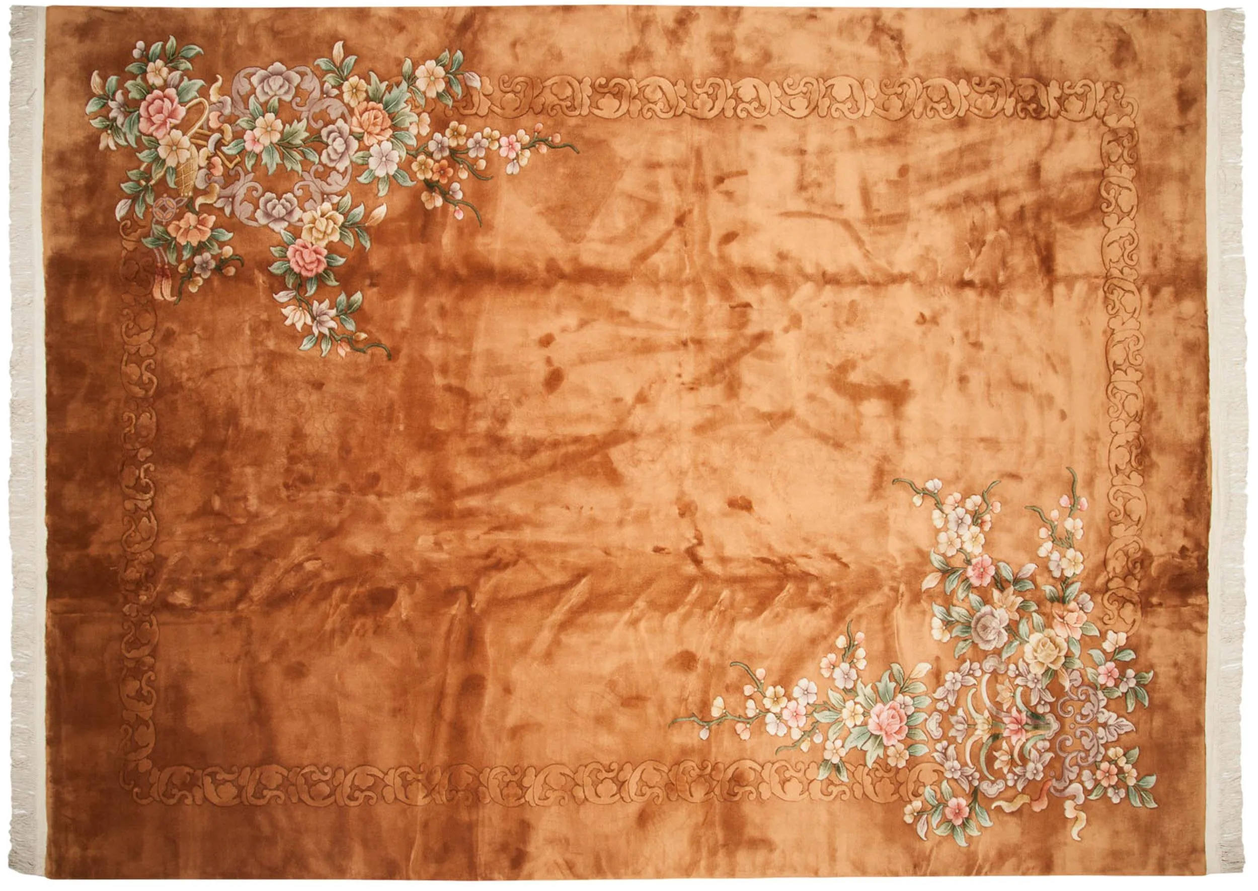 10x14 Vintage Art Deco Carpet
