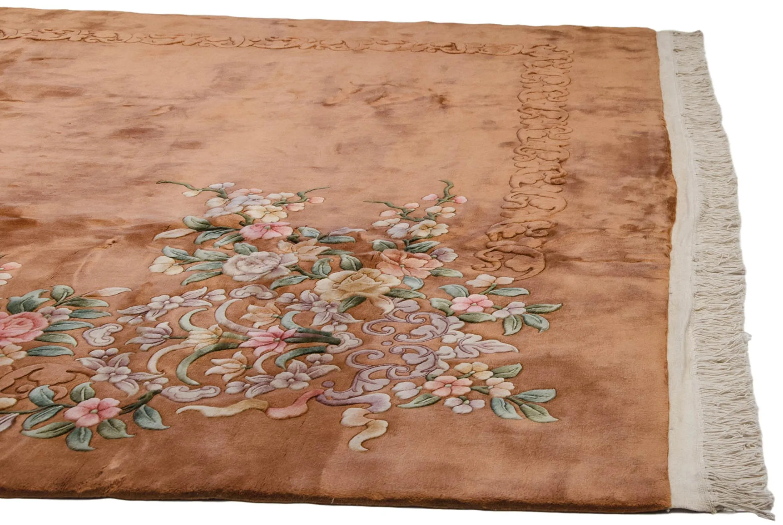 10x14 Vintage Art Deco Carpet