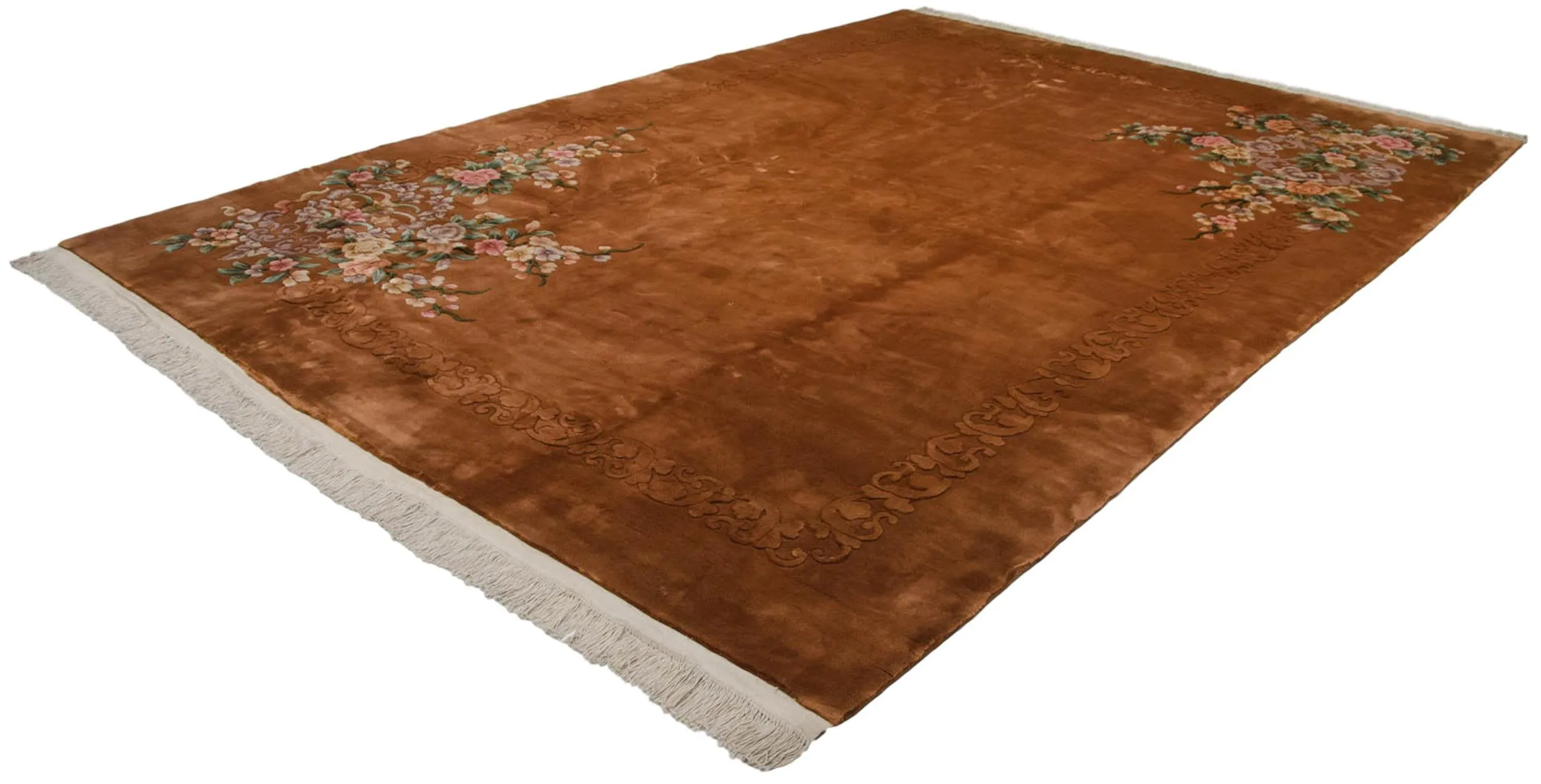 10x14 Vintage Art Deco Carpet