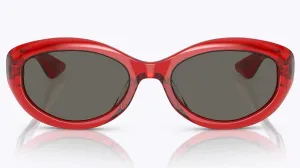 1969C-Translucent Red / Carbon Grey