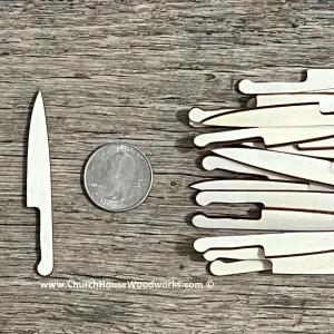 25 qty Wood Carving Knife  2-1/2 inch