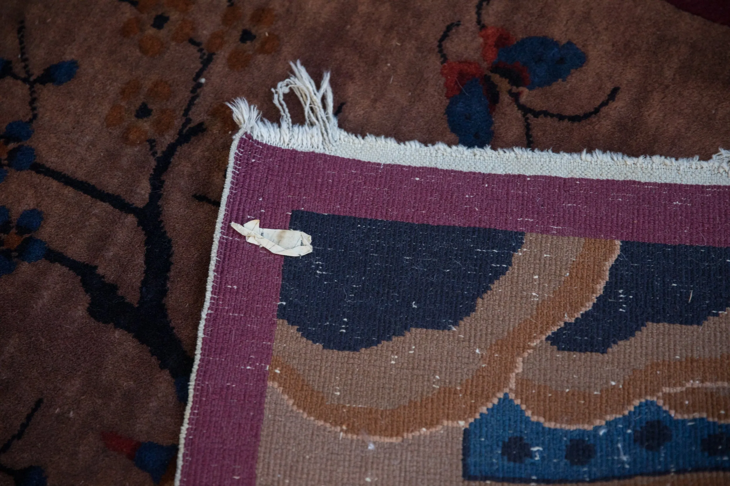 2.5x4.5 Vintage Art Deco Rug