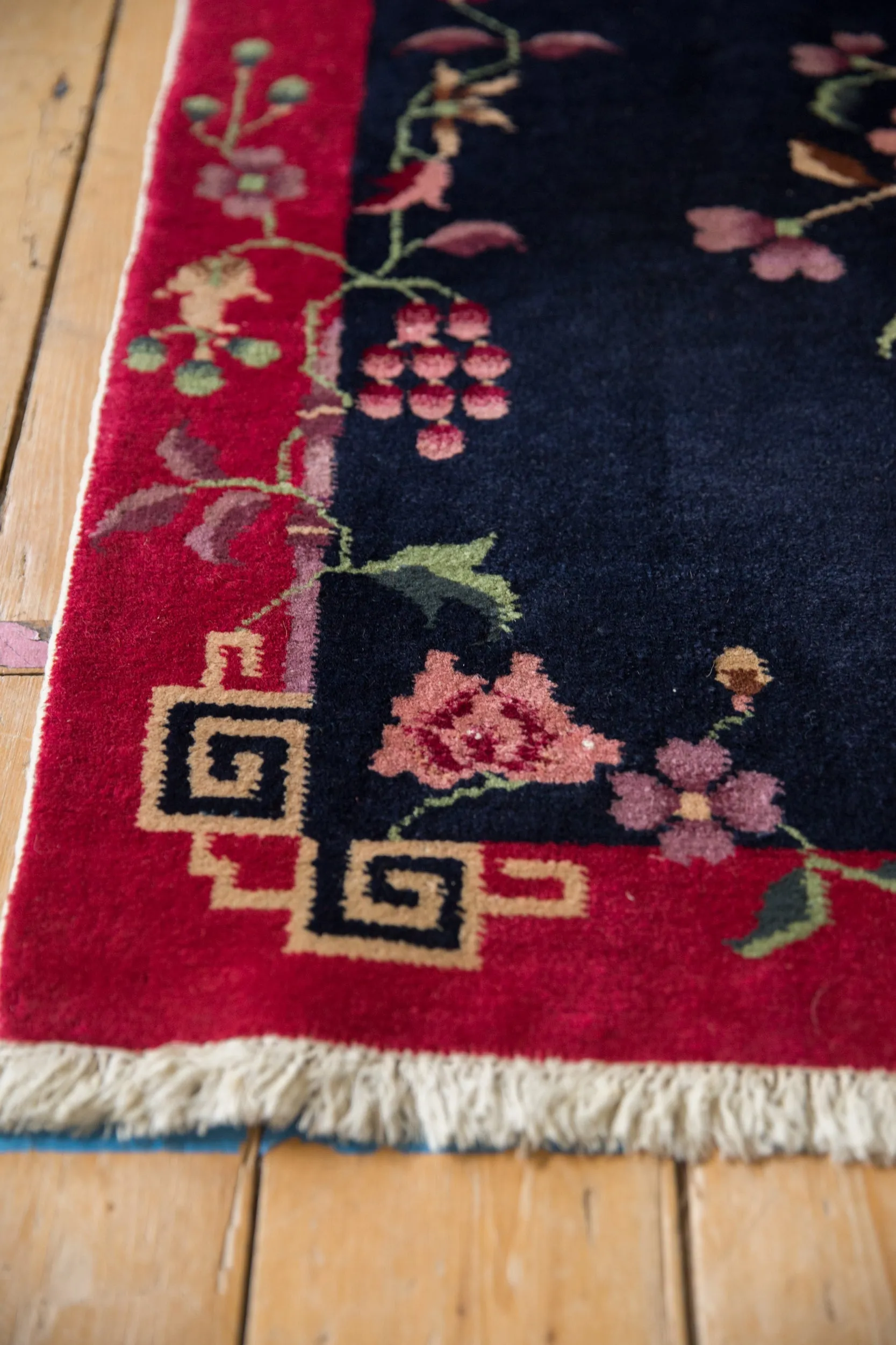 2x4 Vintage Nichols Art Deco Rug Runner