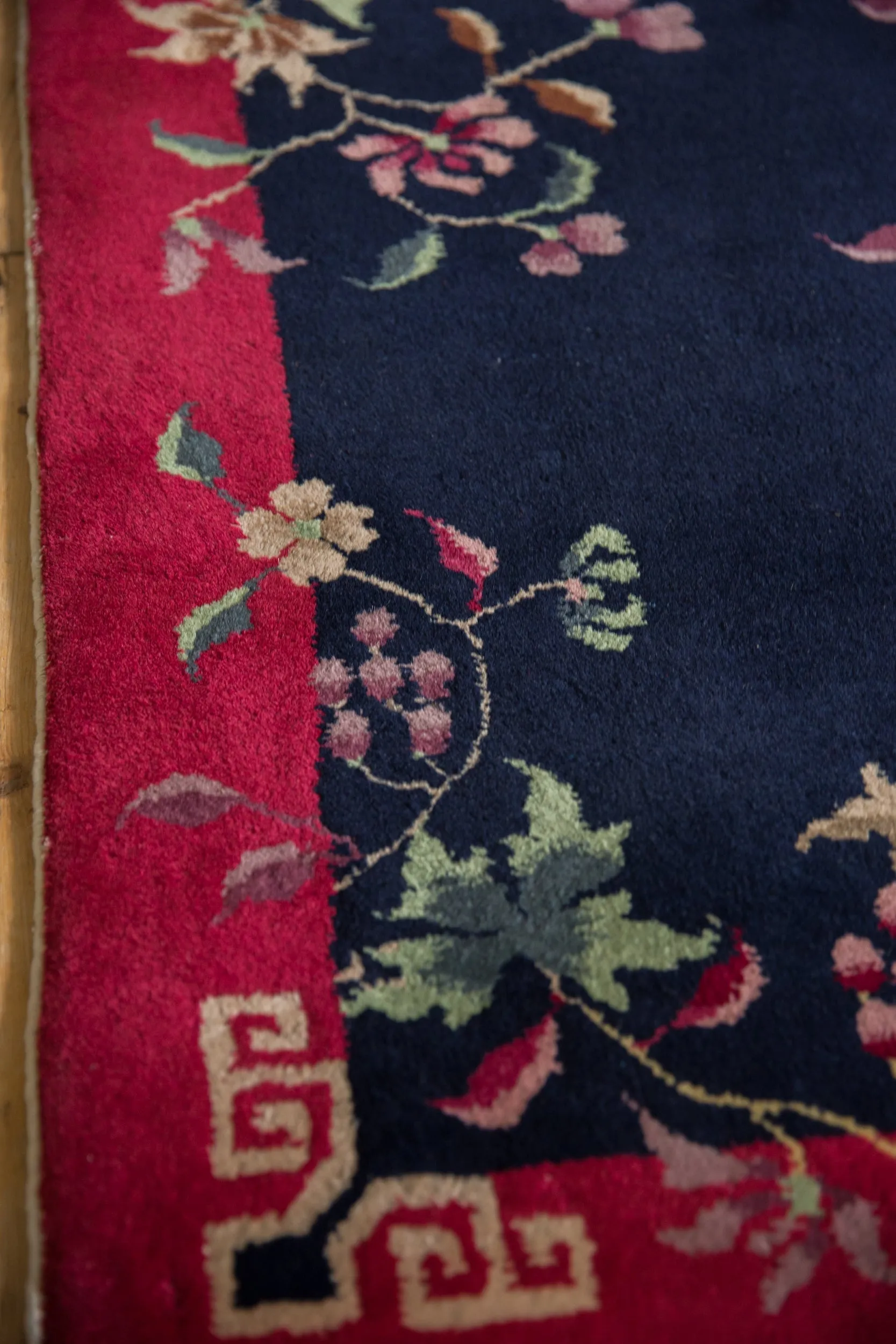 2x4 Vintage Nichols Art Deco Rug Runner