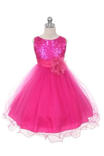 305 Sequin Girl Party Girl Dress