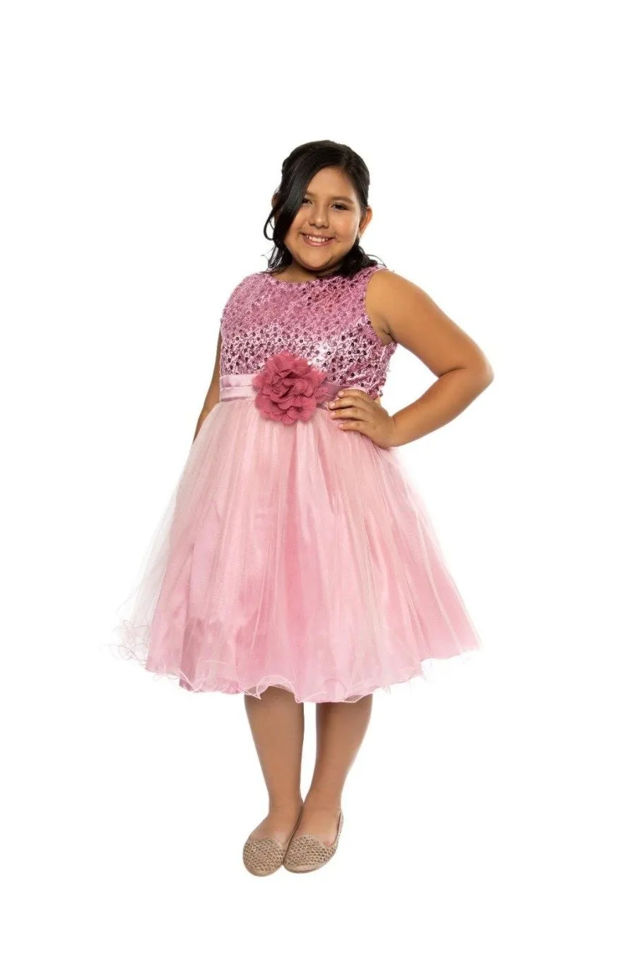 305 Sequin Girl Party Girl Dress