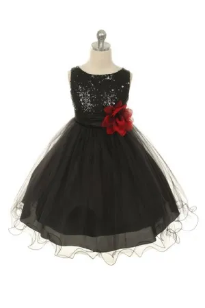 305 Sequin Girl Party Girl Dress