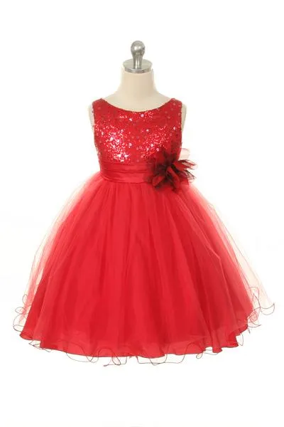 305 Sequin Girl Party Girl Dress
