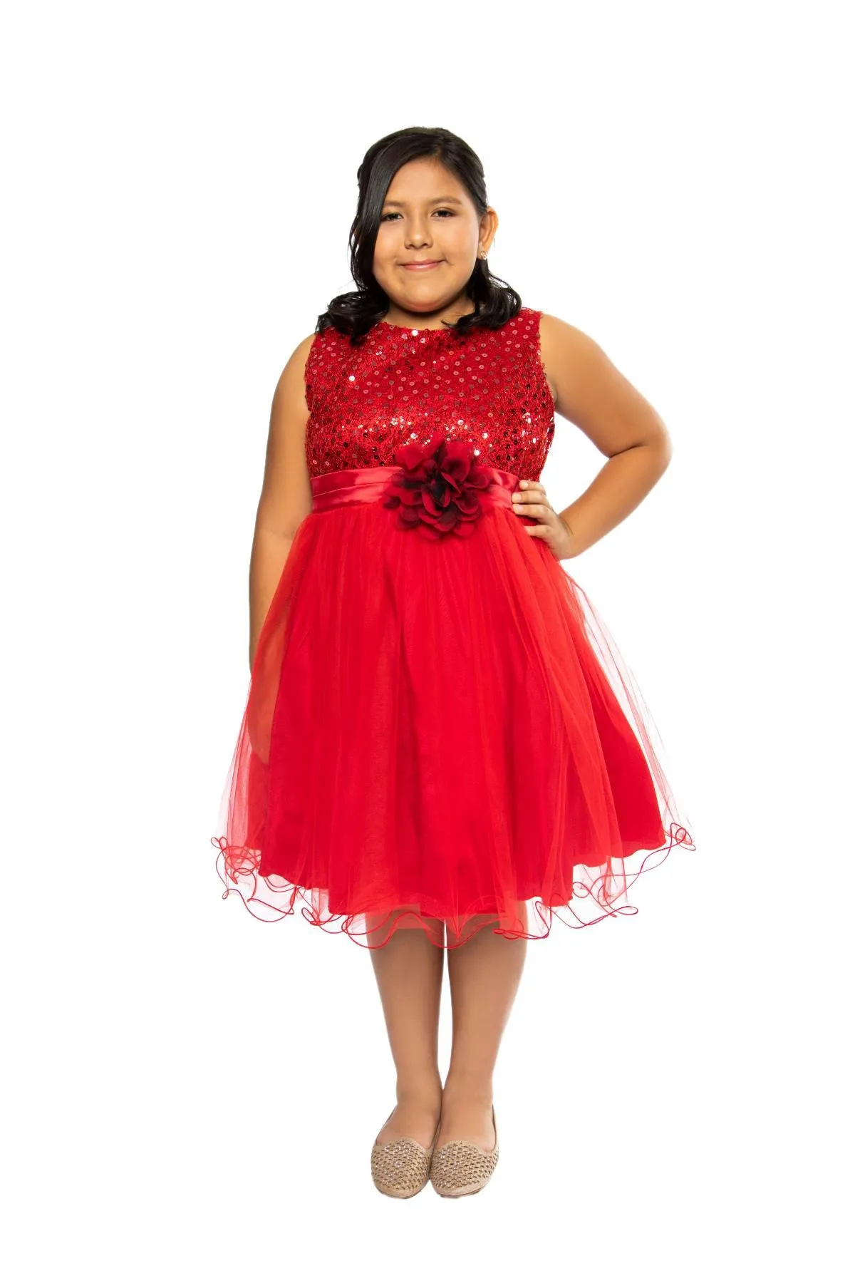 305 Sequin Girl Party Girl Dress