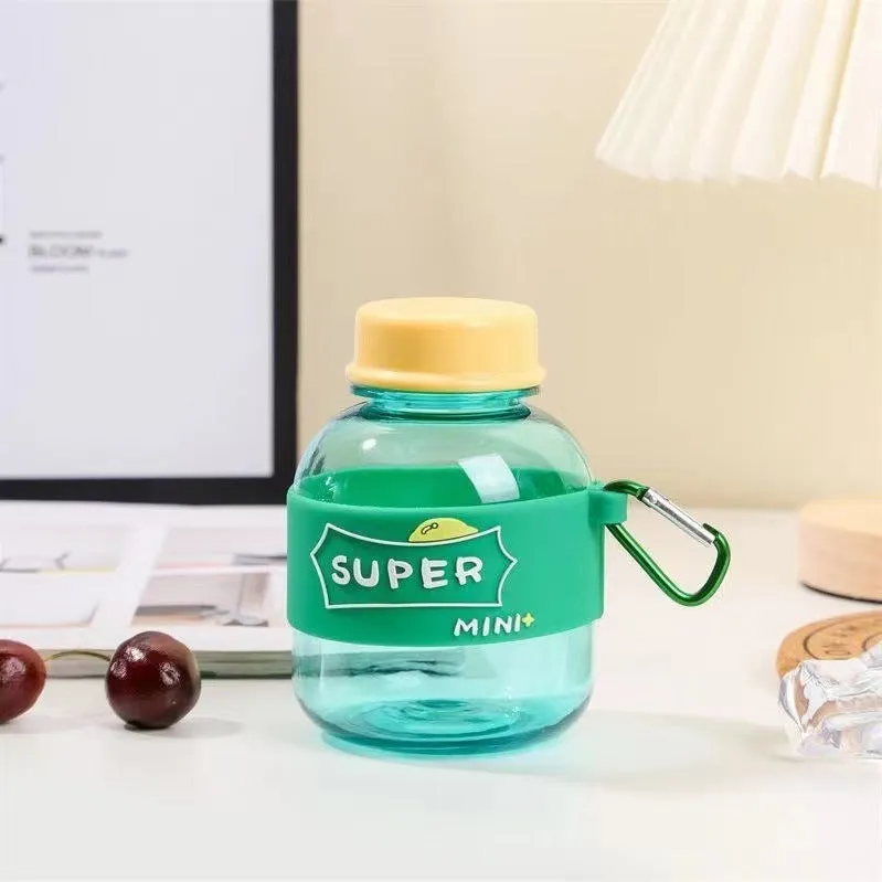 350ml Creative Plastic Bucket Portable Water Bottle
