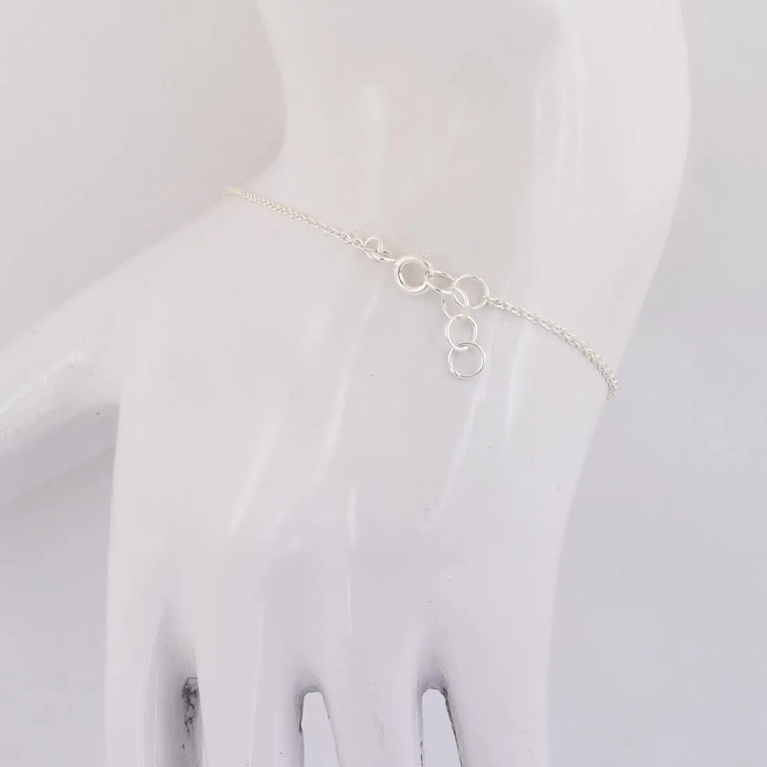 5 Carat Certified Black Diamond Chain Bracelet in Bezel Cushion Shape. Very Elegant & Great Shine