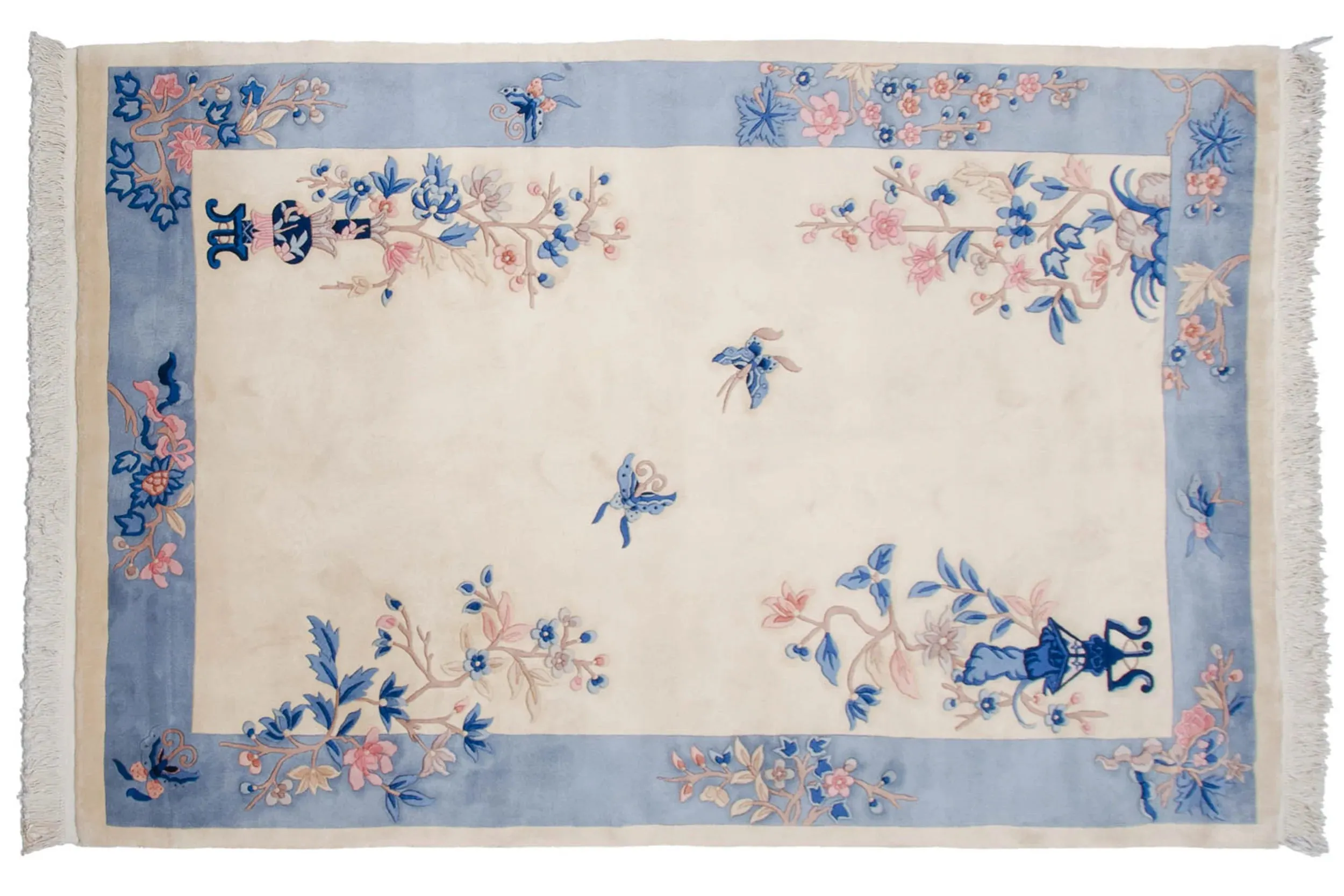 6x9 Vintage Art Deco Carpet