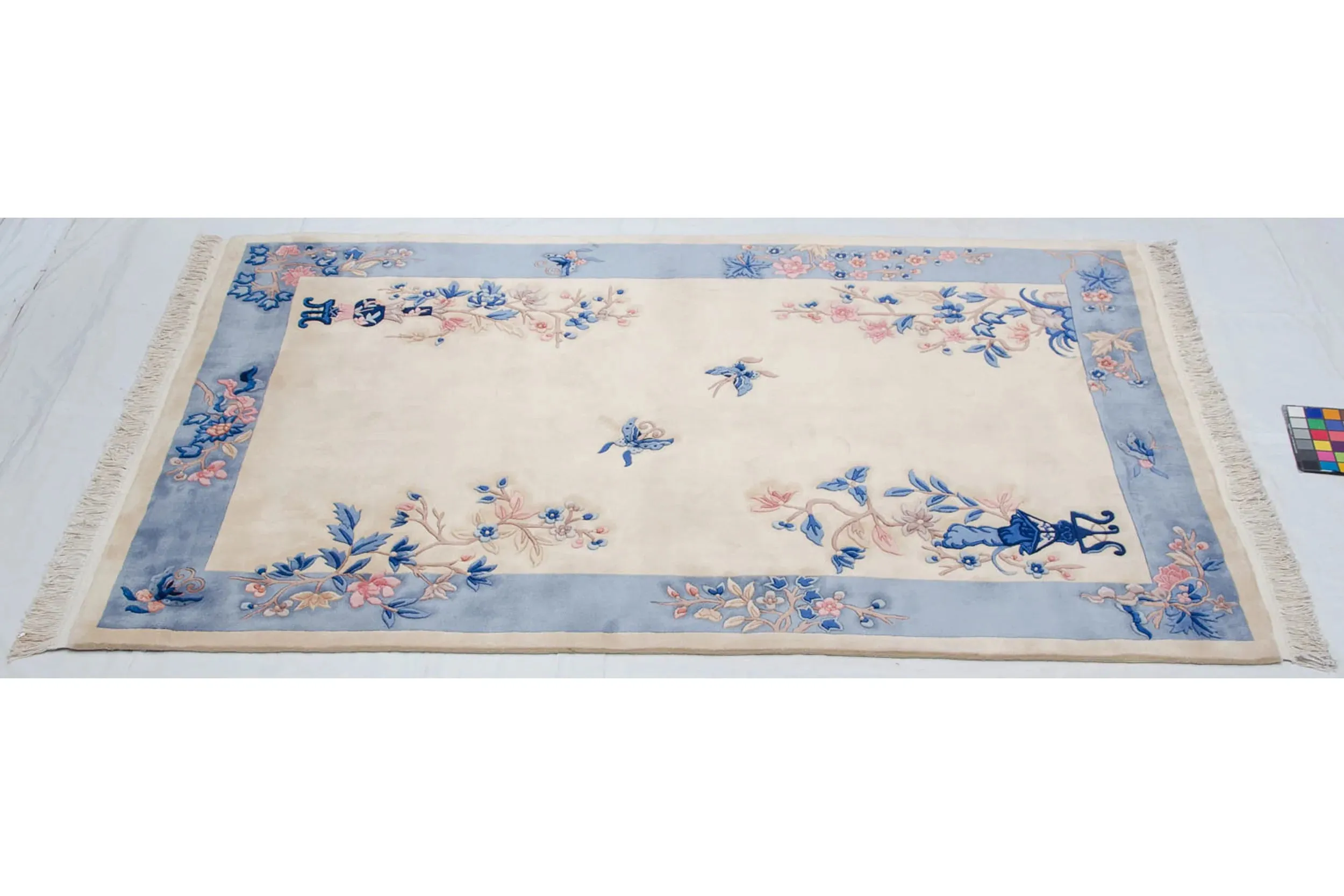 6x9 Vintage Art Deco Carpet