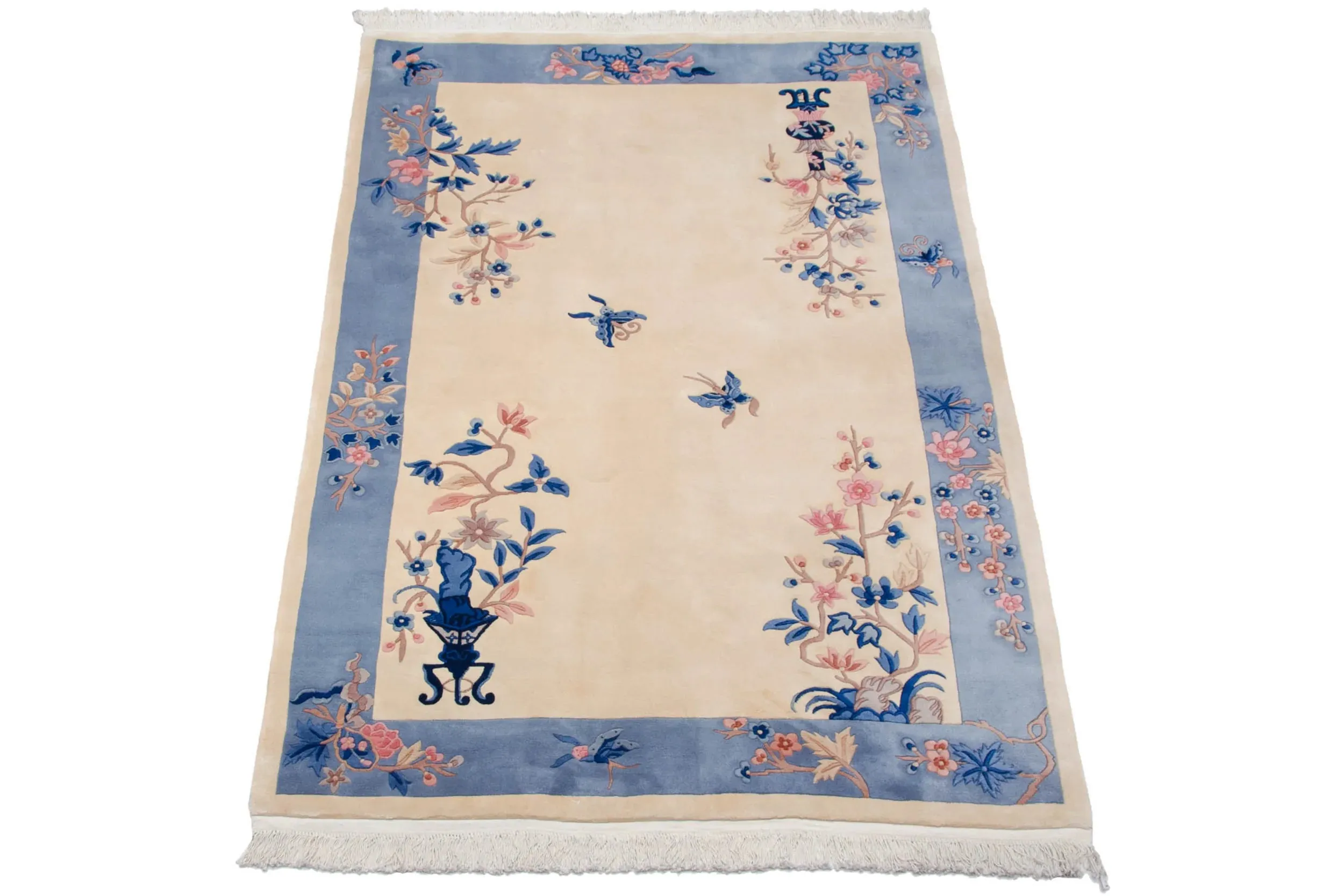 6x9 Vintage Art Deco Carpet