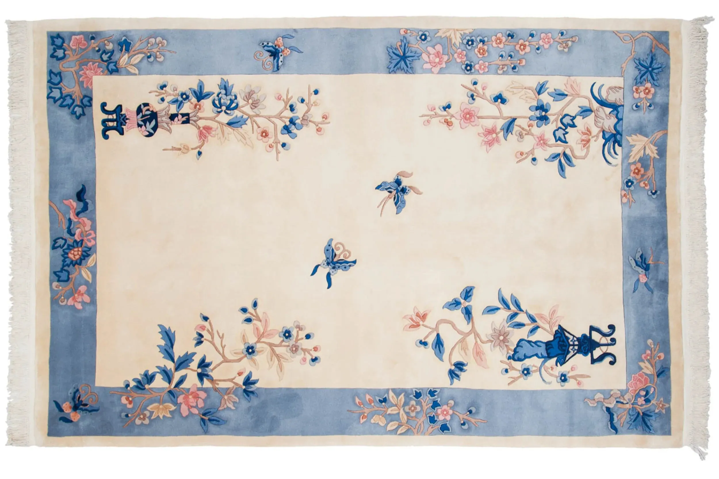 6x9 Vintage Art Deco Carpet