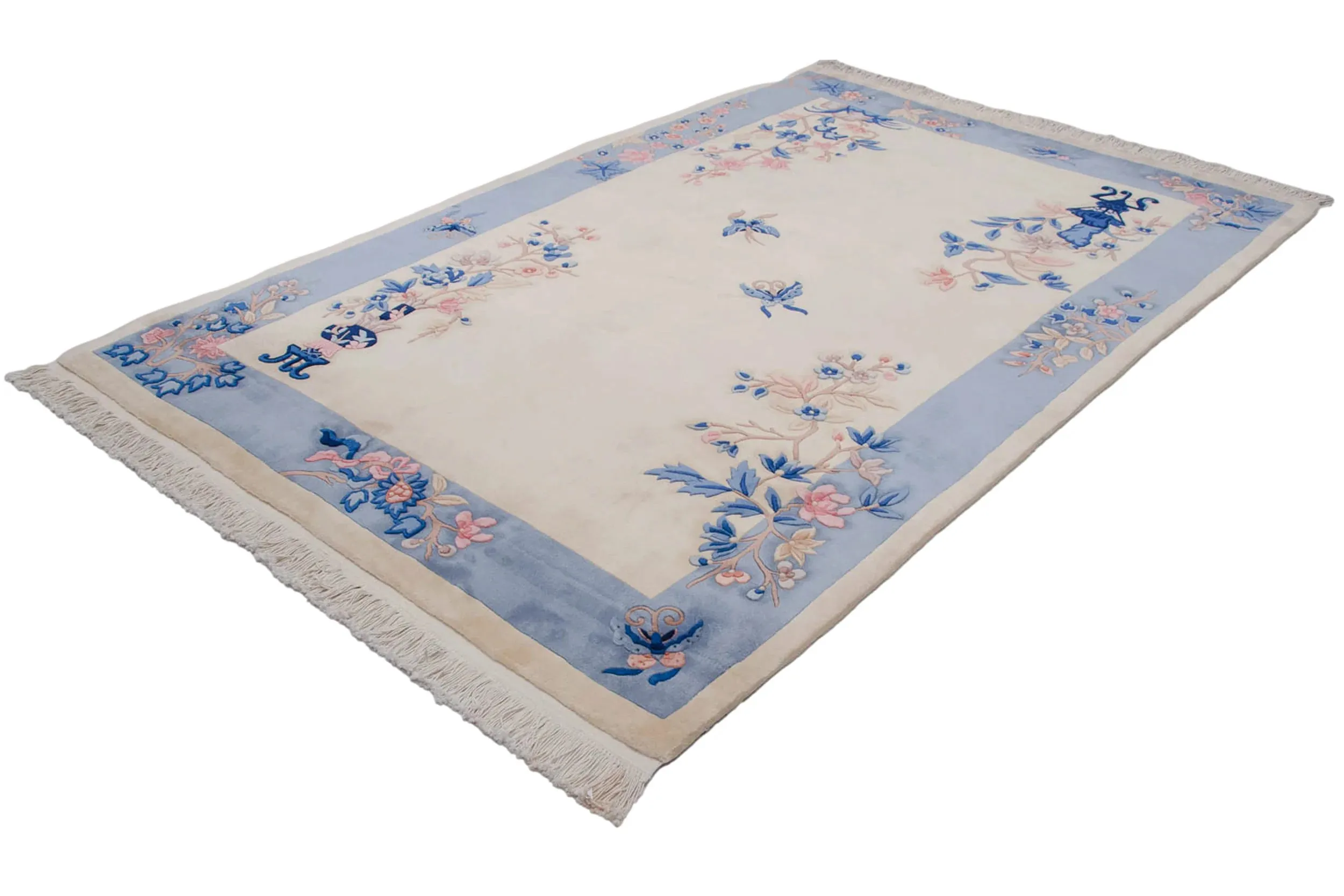 6x9 Vintage Art Deco Carpet