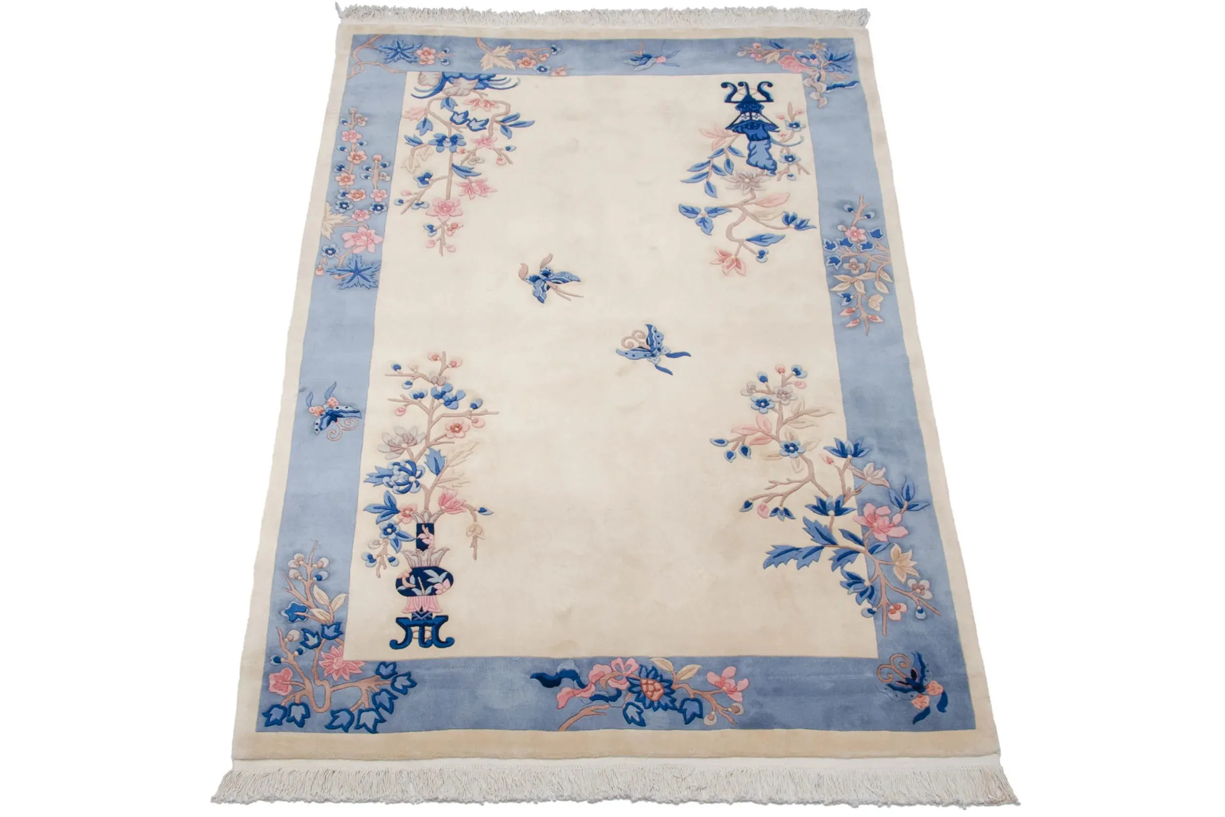 6x9 Vintage Art Deco Carpet