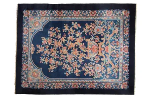 9x12 Vintage Art Deco Carpet