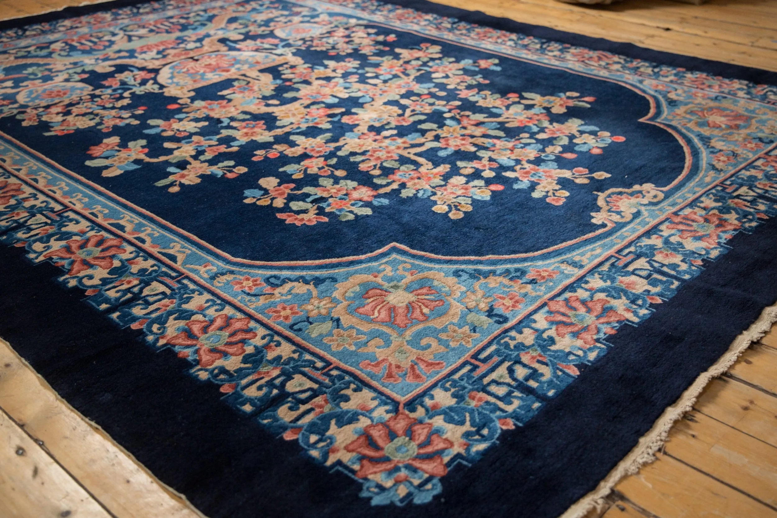 9x12 Vintage Art Deco Carpet