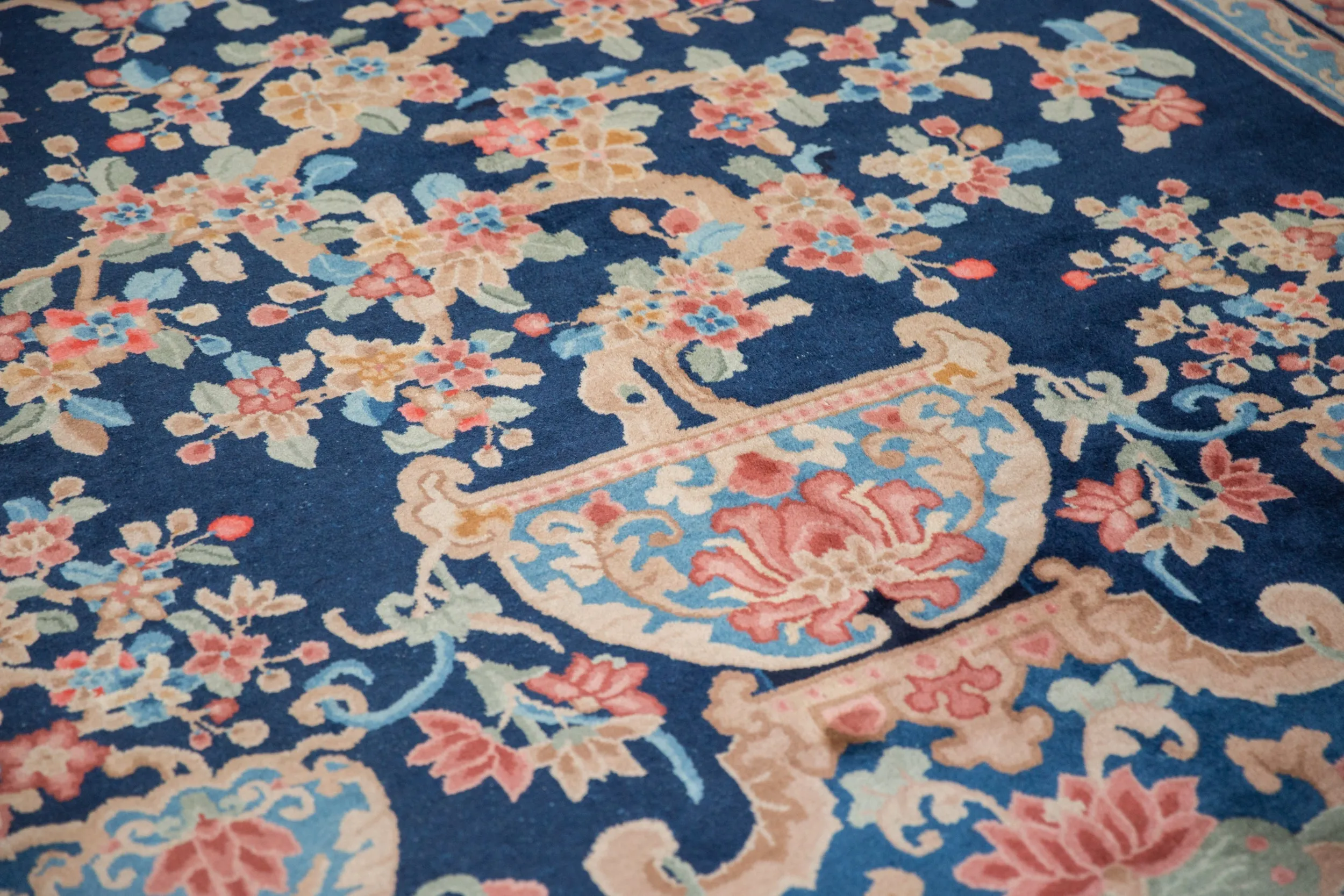 9x12 Vintage Art Deco Carpet