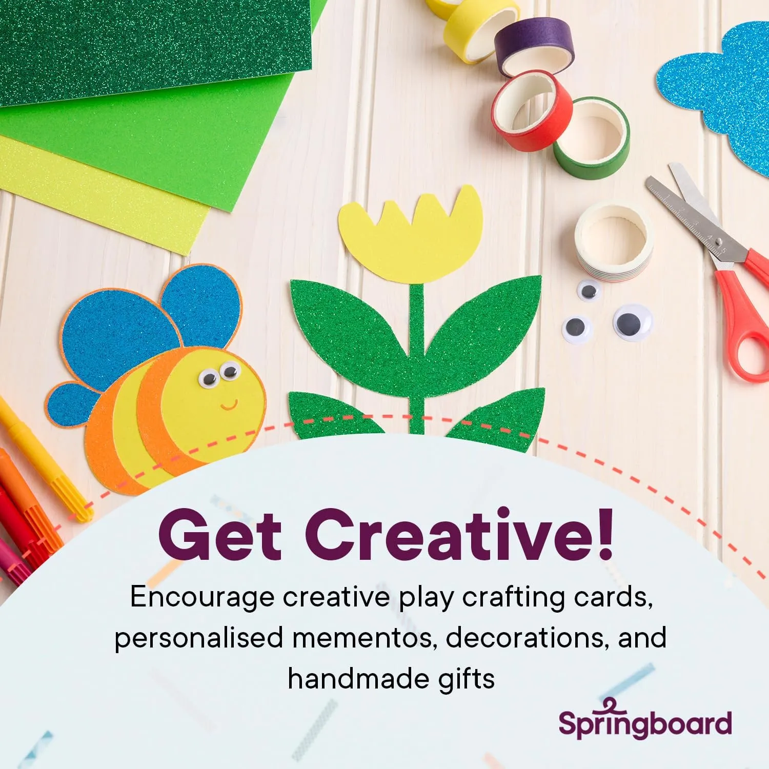 A4 Glitter Card Assortment 230gsm pk 30