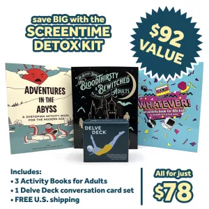 Activity Books   Delve Deck Bundle