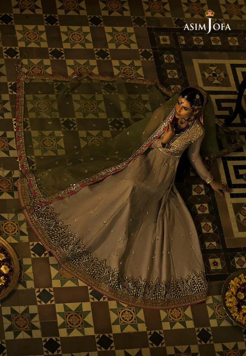 AJST-02 | Asim Jofa Sadqay Tumharay Eid Collection 2022 | Unstitched Embroidered Net Suits