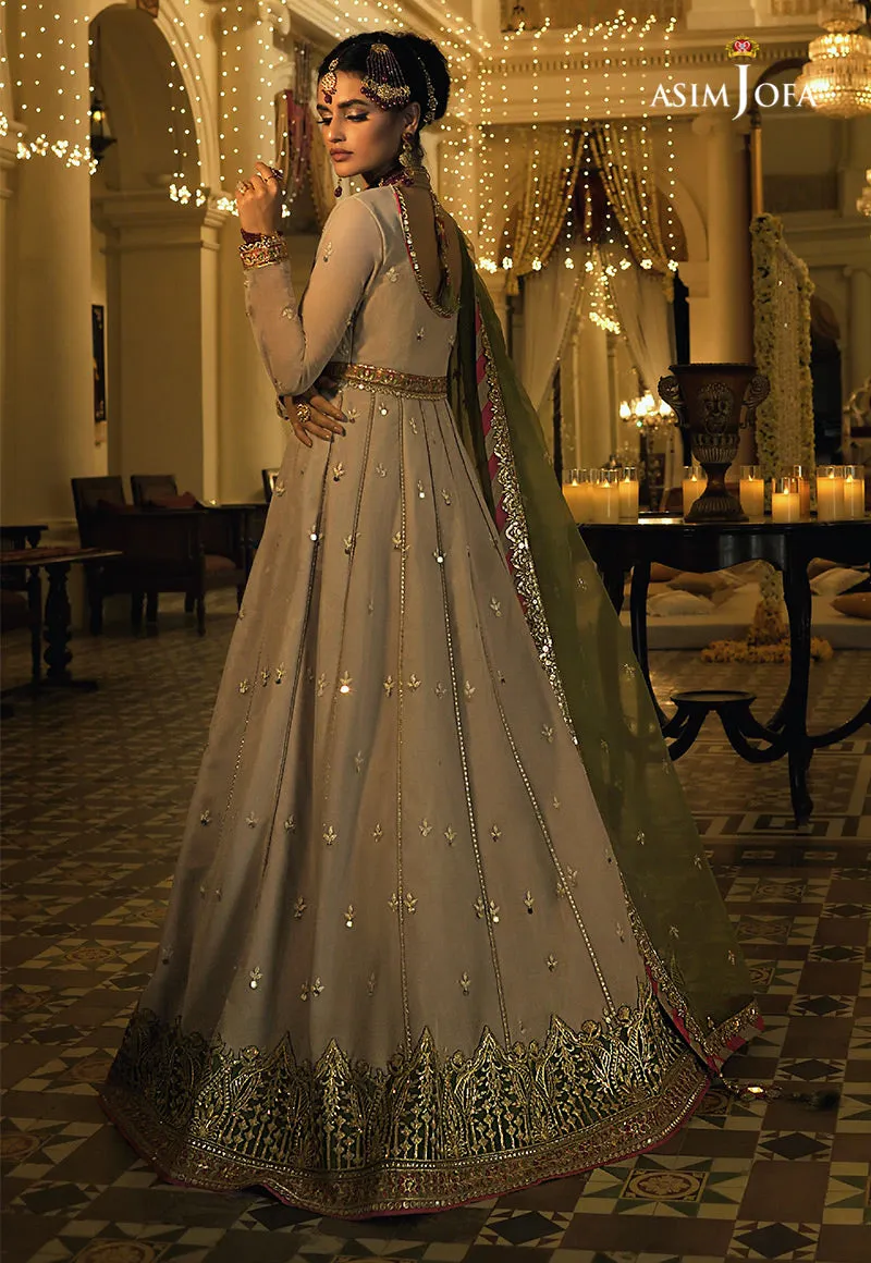 AJST-02 | Asim Jofa Sadqay Tumharay Eid Collection 2022 | Unstitched Embroidered Net Suits