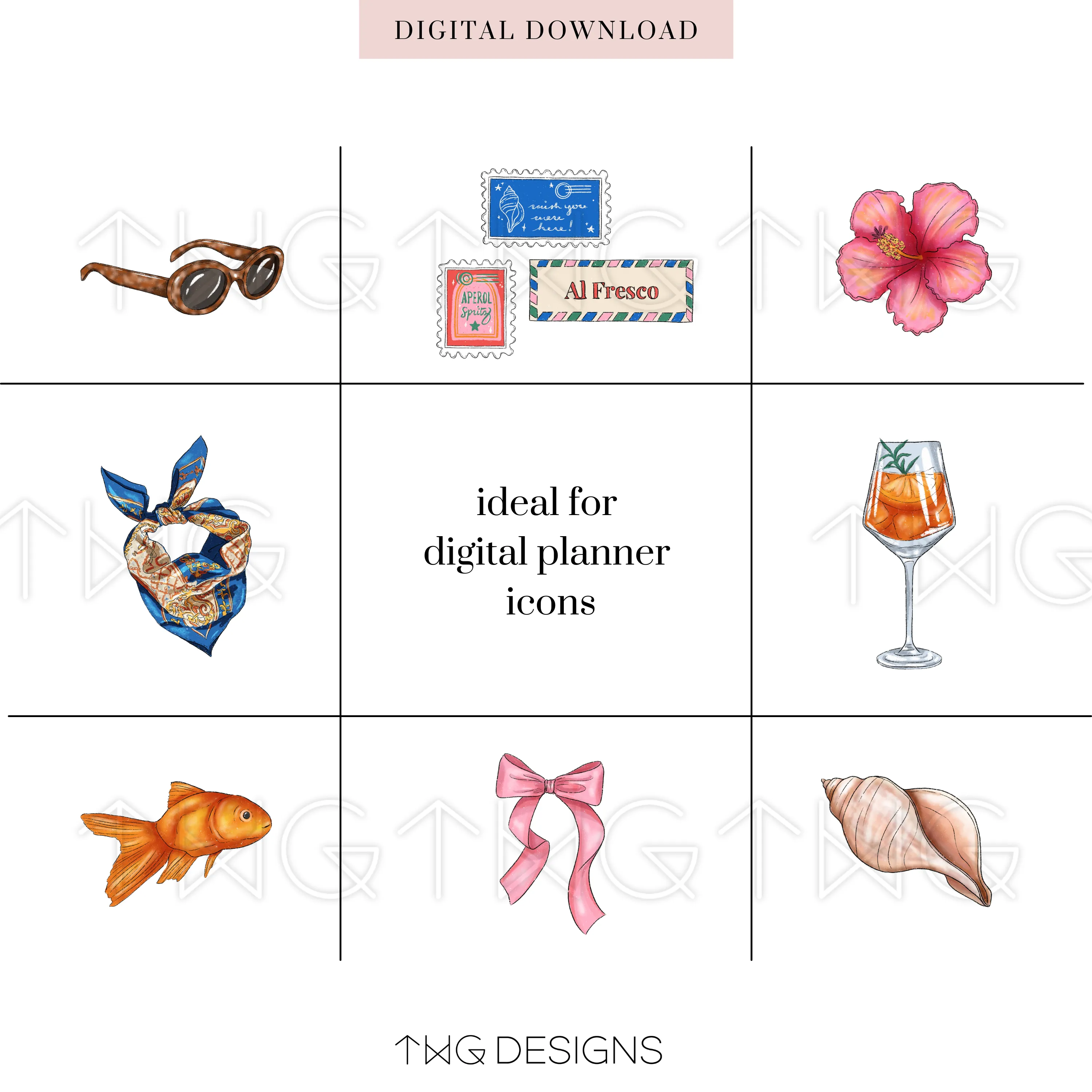 Al Fresco Clipart Collection