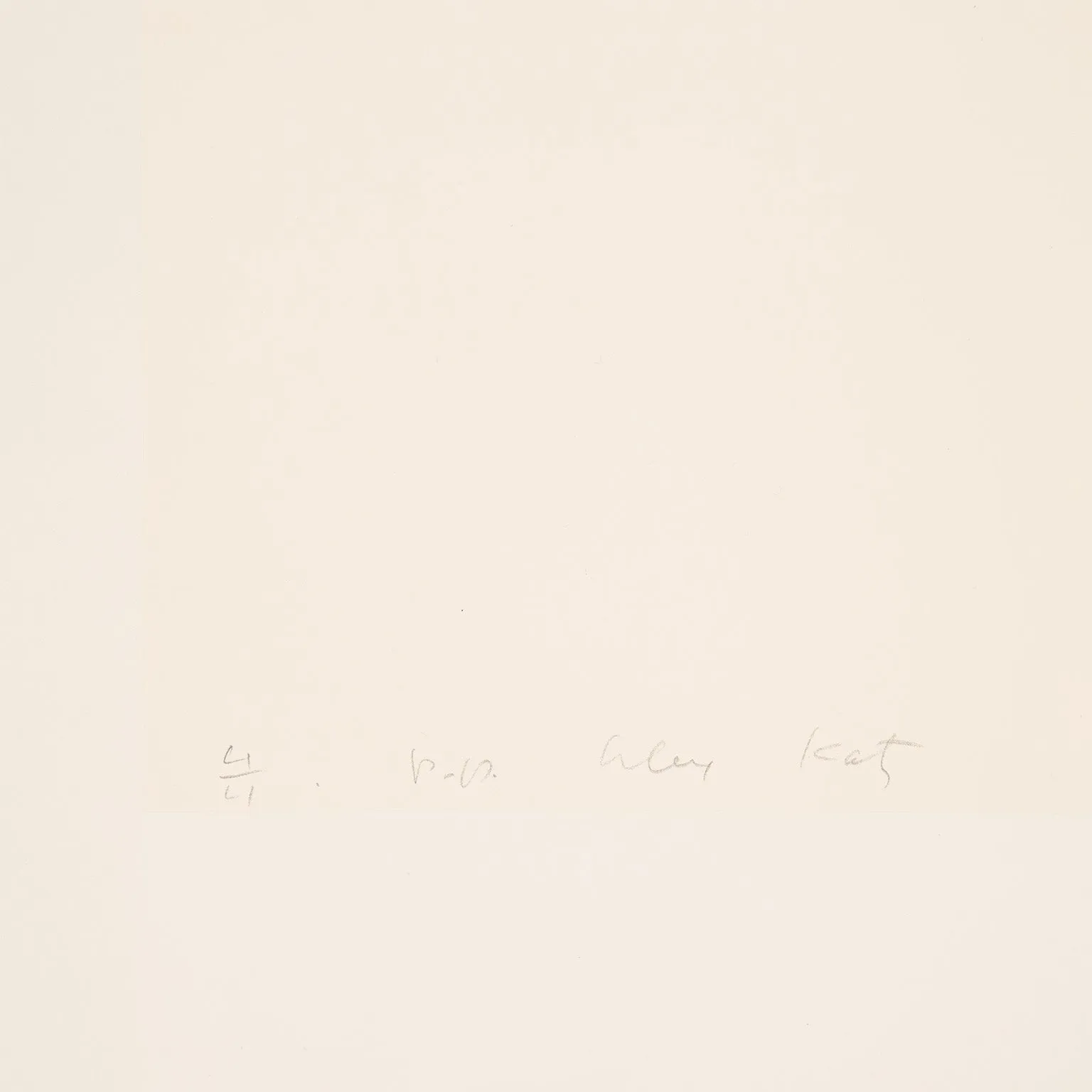 ALEX KATZ "PROVINCETOWN RED SAILS" 1973