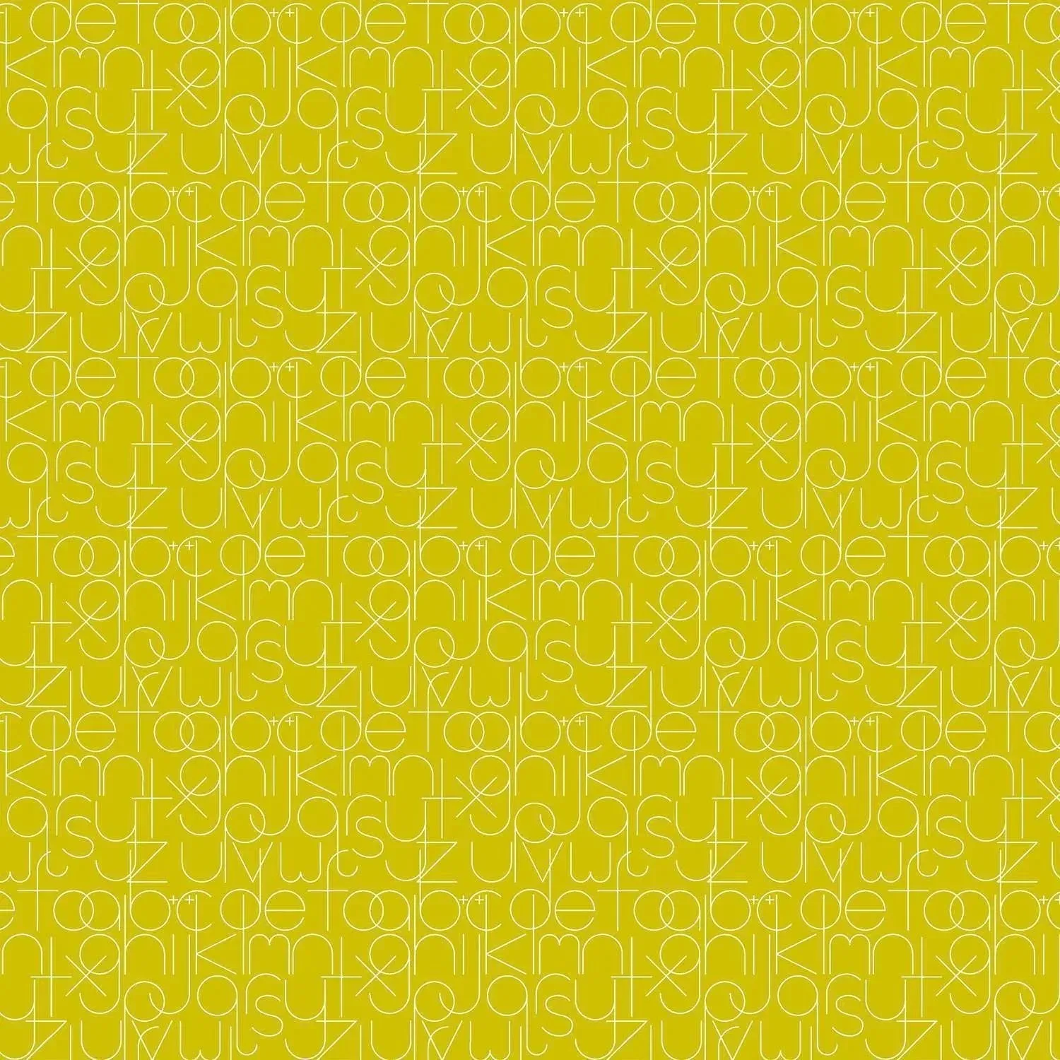 Alison Glass Fabric | Soliloquy | Enough | Chartreuse