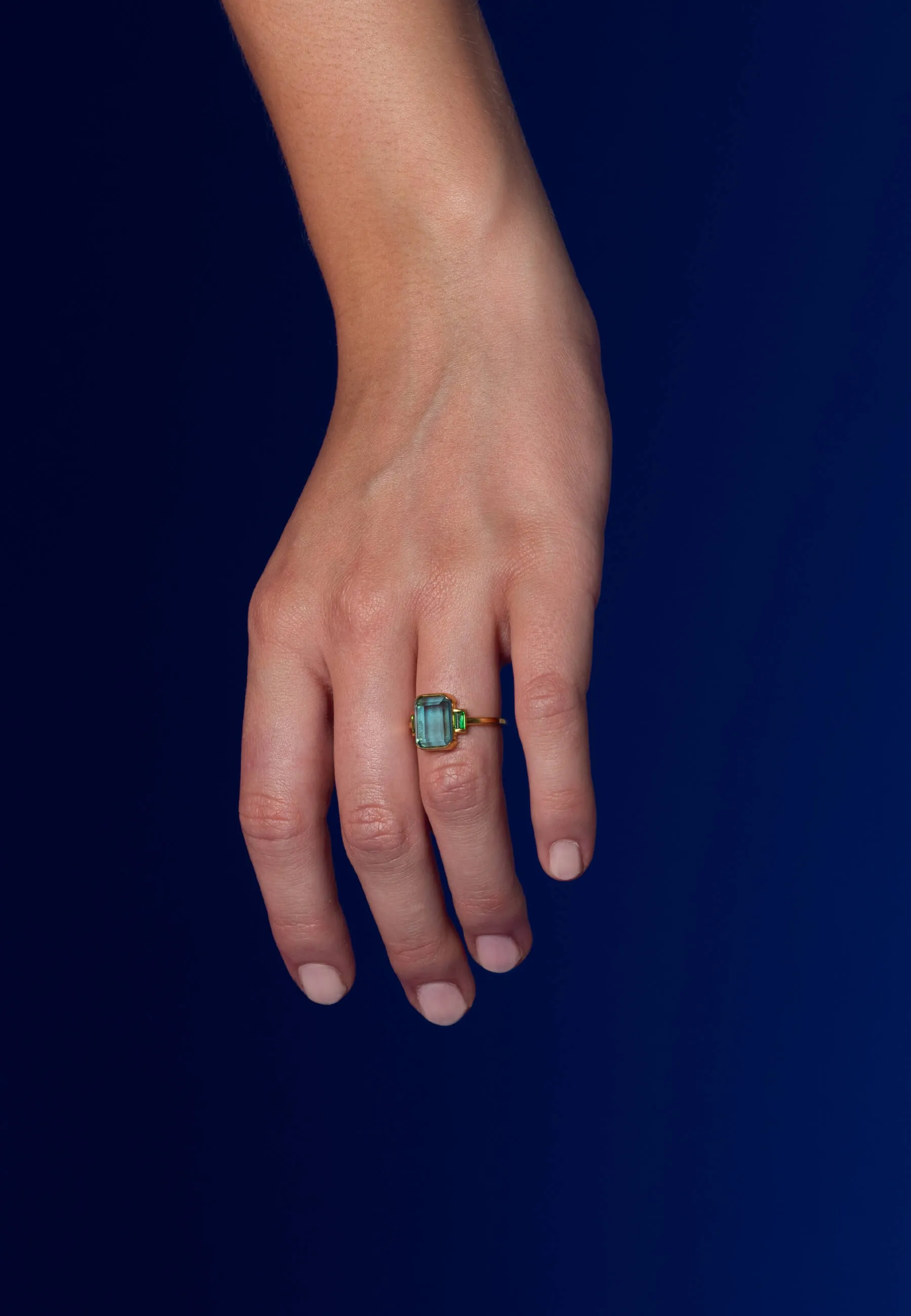 Anillo Mystere Turquesa