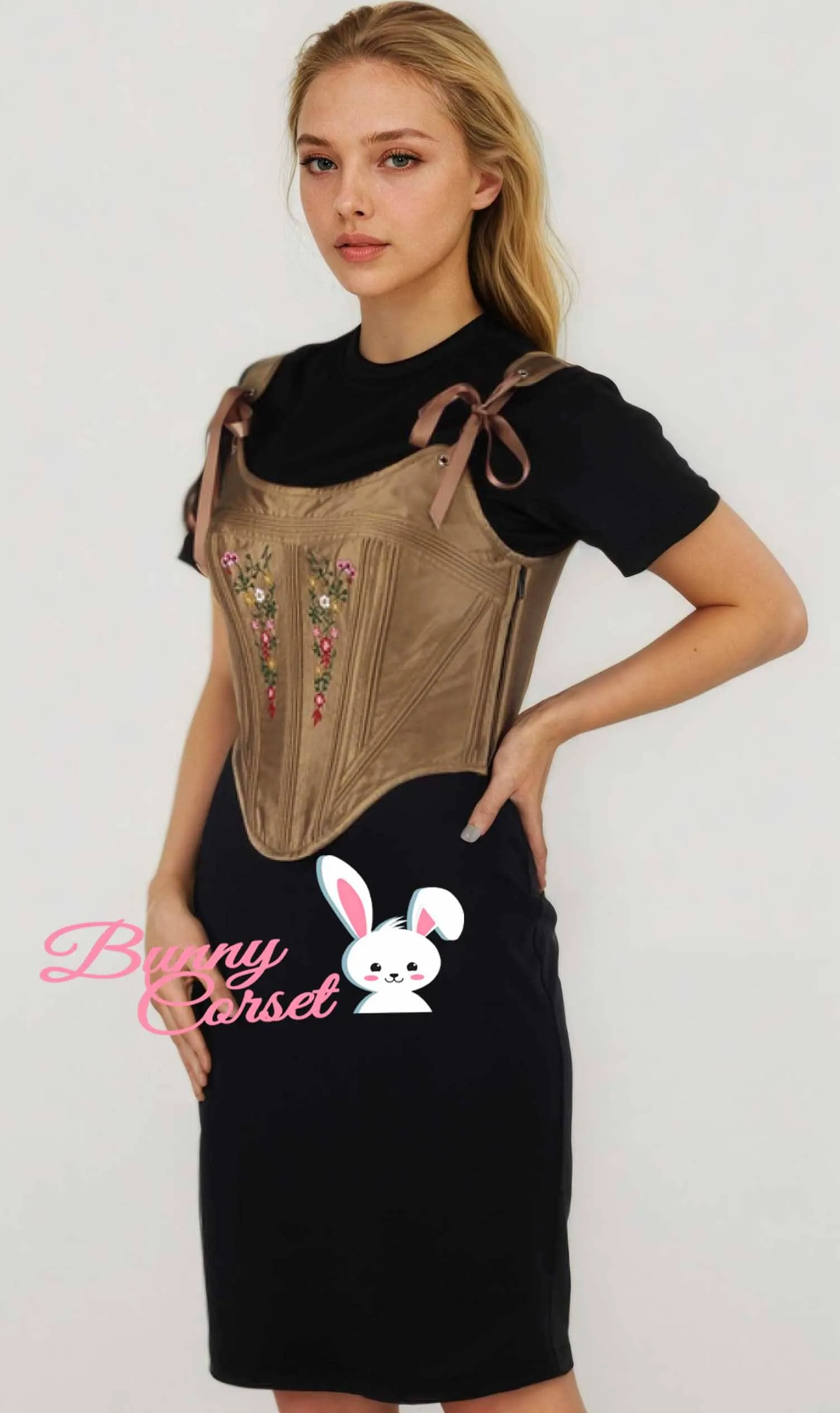Annaya Embroidered Corset
