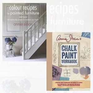 Annie Sloan Collection 2 Books Bundle Set (Annie Sloan's Chalk Paint® Workbook, Colour Recipes for Painted Furniture and More)