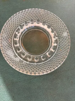 Art Deco Bubble Glass Ashtray