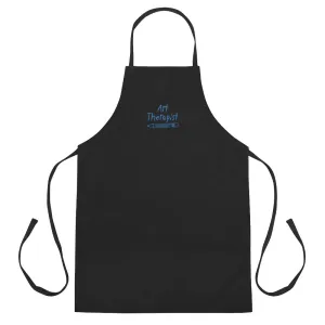 Art Therapist Embroidered Apron