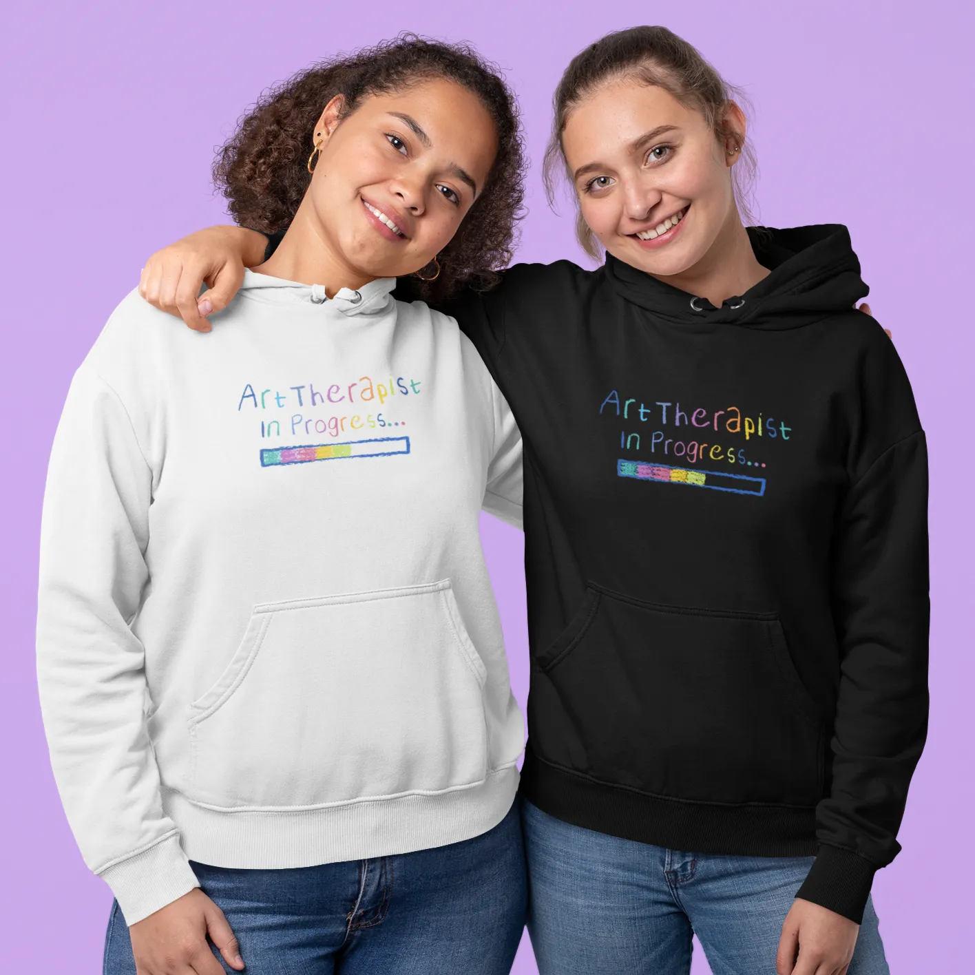 Art Therapist In Progress Hoodie