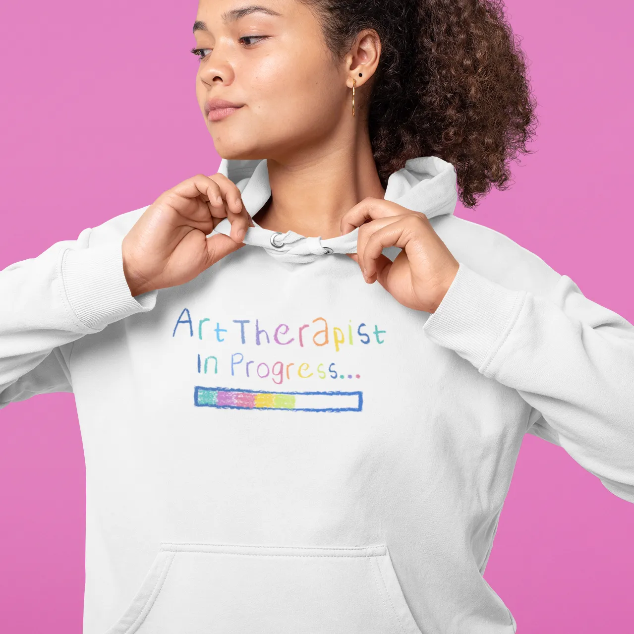 Art Therapist In Progress Hoodie