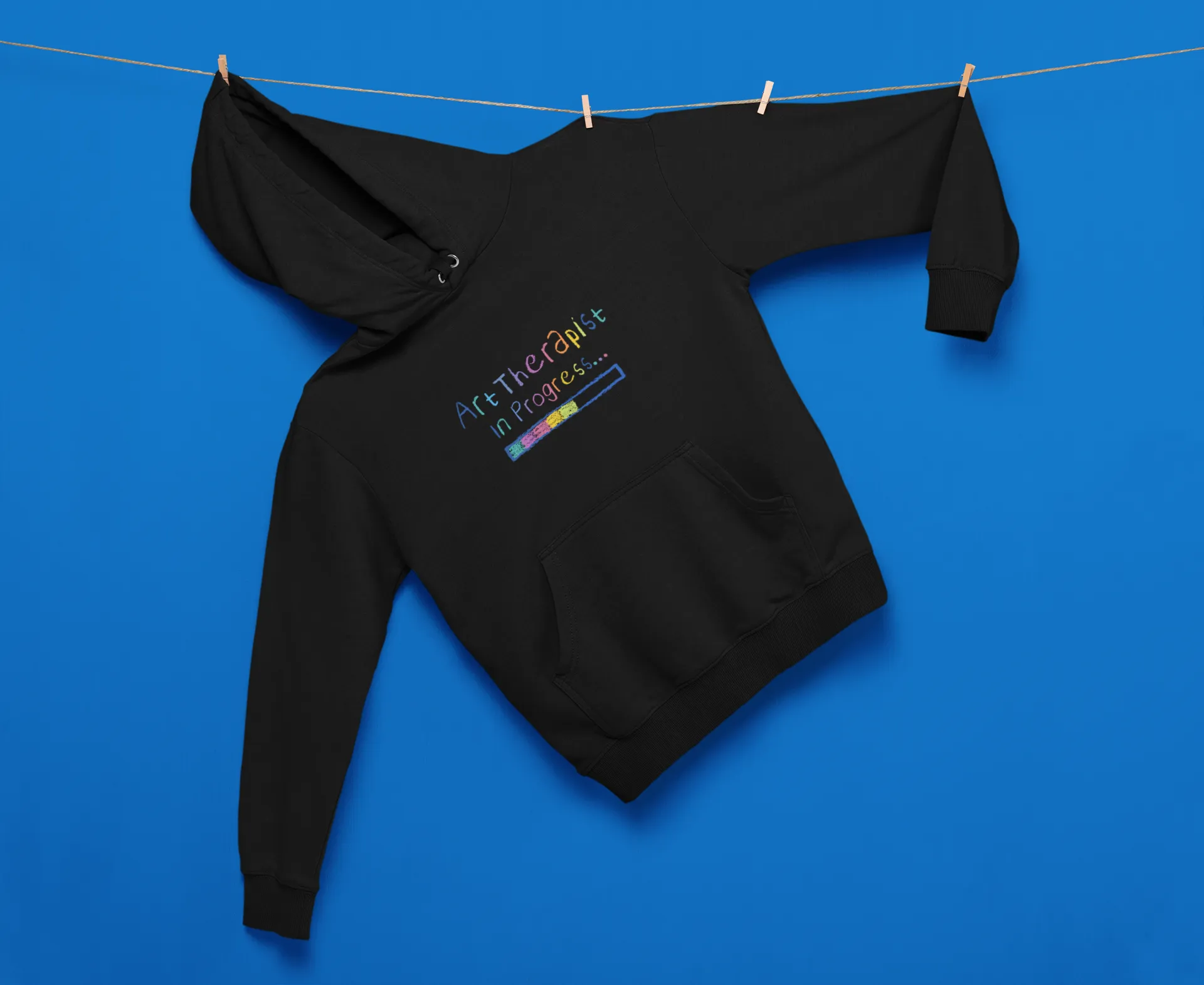 Art Therapist In Progress Hoodie