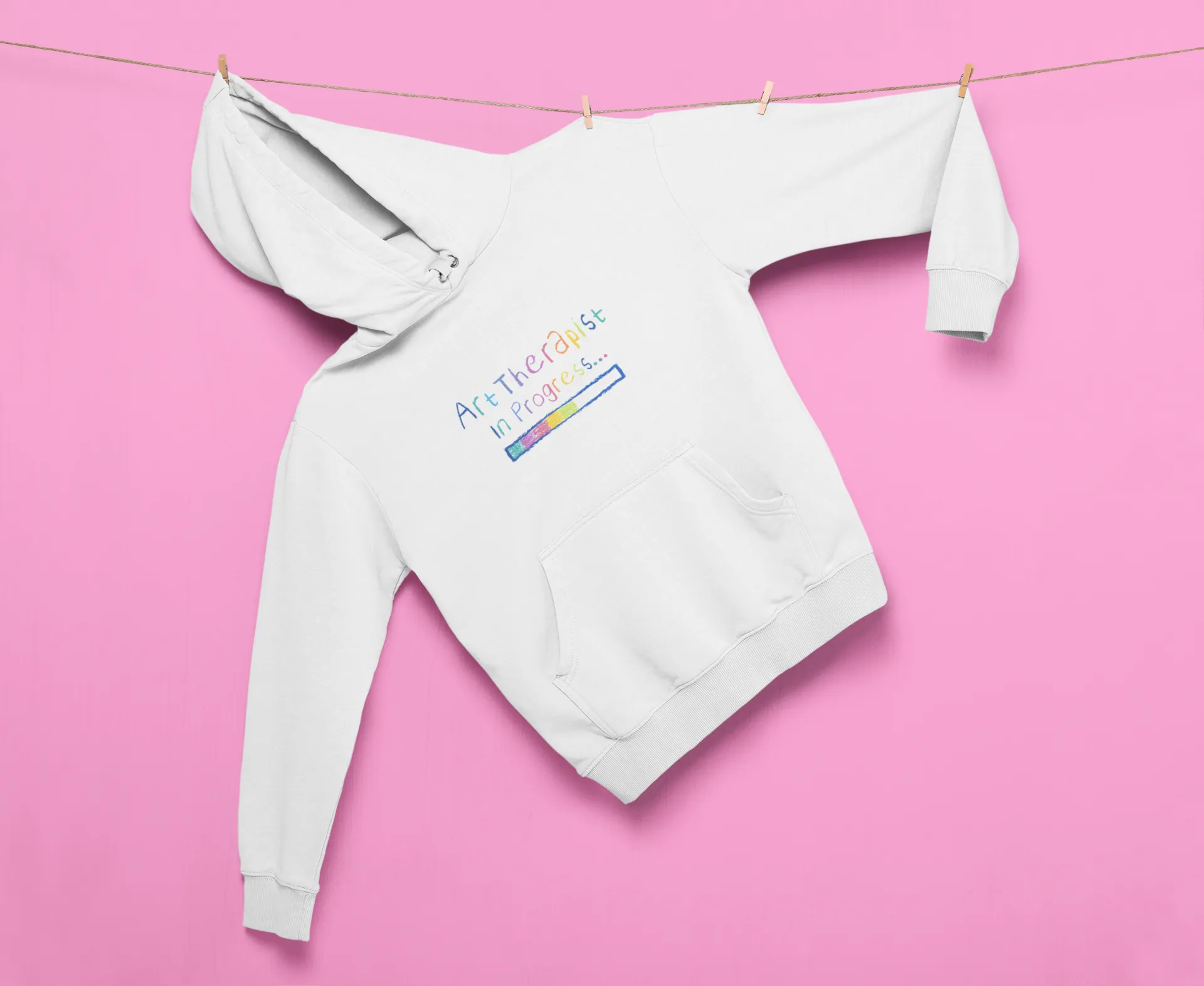 Art Therapist In Progress Hoodie