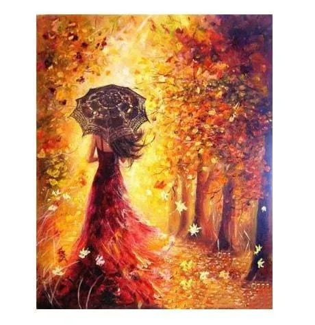 Autumn Walk | Number Painting (NEW)