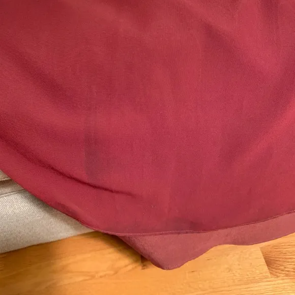 Azazie Iman Cabernet Gown Size 8