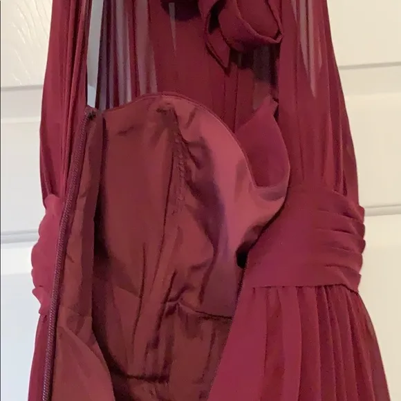 Azazie Iman Cabernet Gown Size 8