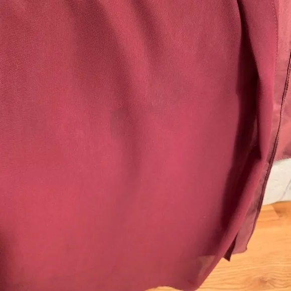 Azazie Iman Cabernet Gown Size 8