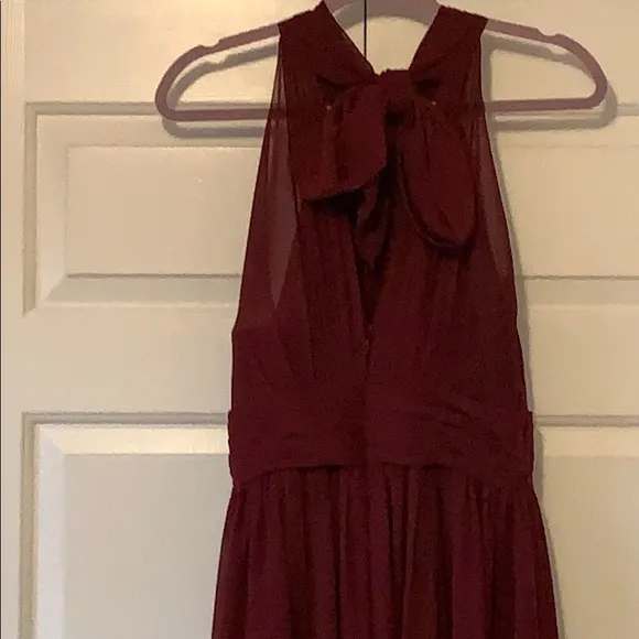 Azazie Iman Cabernet Gown Size 8